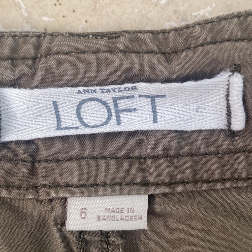 Ann Taylor loft women’s cargo pants size 6 - Picture 3 of 5